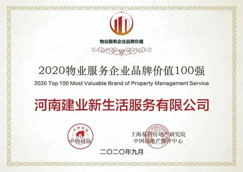 建业新生活荣获中国物业管理协会五大服务奖项，引领行业卓越管理新标杆
